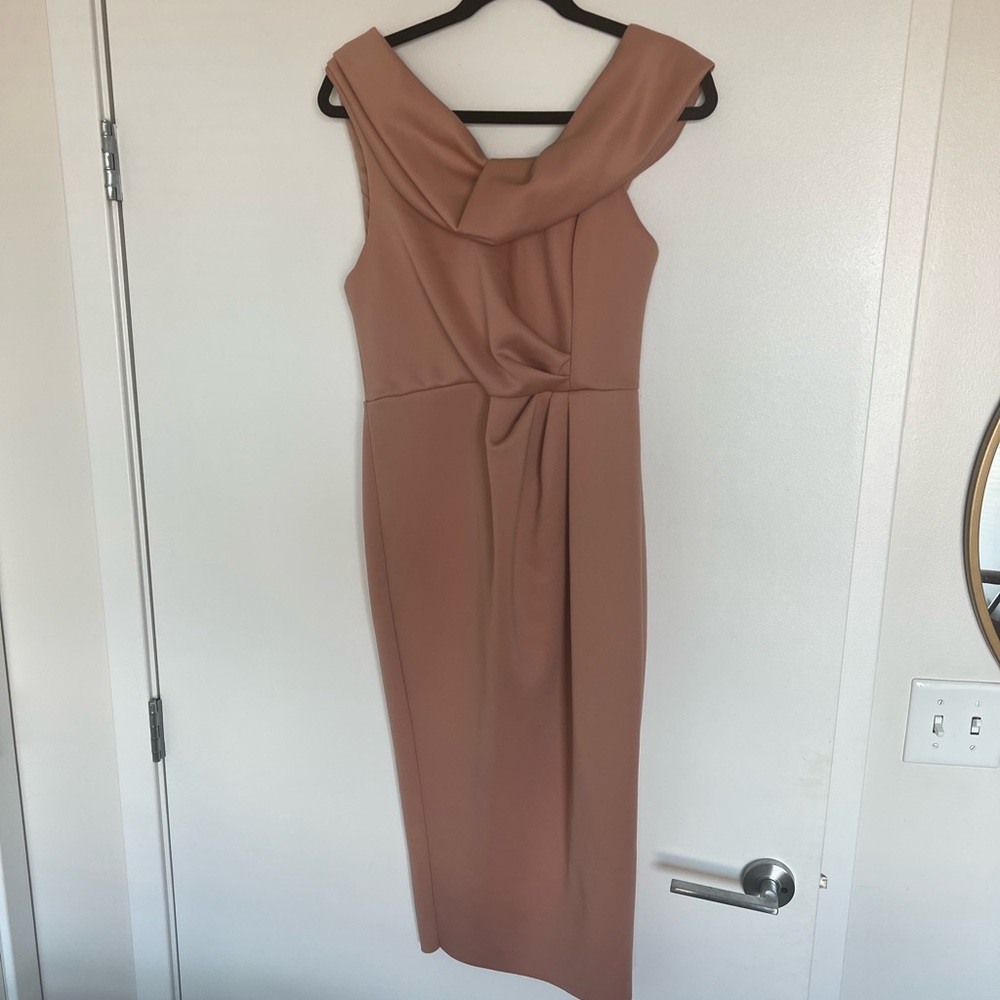 NWT ASOS nude dress